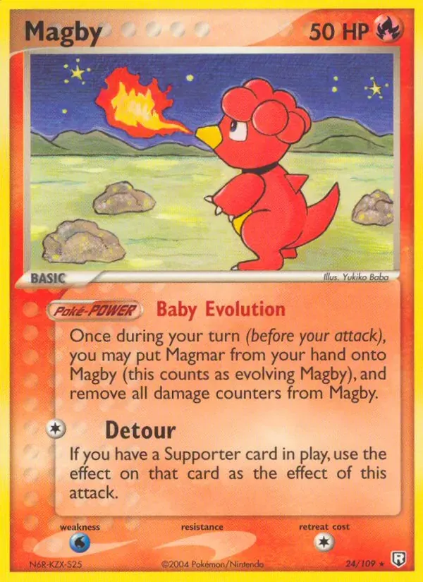 Magby 24/109 EX O Retorno da Equipe Rocket
