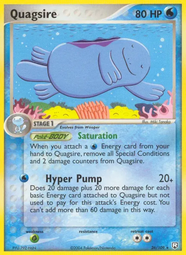 Quagsire 26/109 EX O Retorno da Equipe Rocket