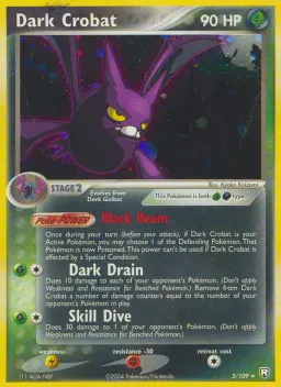 Dark Crobat 3 EX O Retorno da Equipe Rocket