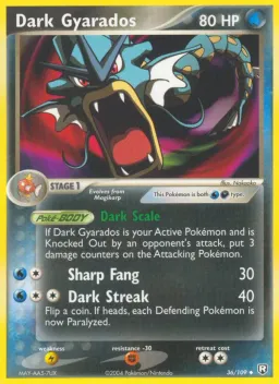 Dark Gyarados 36 EX O Retorno da Equipe Rocket