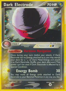 Dark Electrode 4 EX O Retorno da Equipe Rocket 