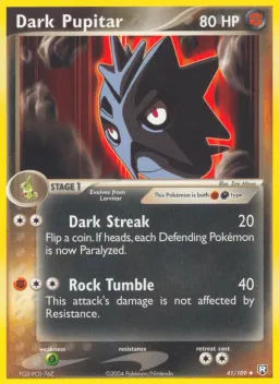 Dark Pupitar 41 EX O Retorno da Equipe Rocket 