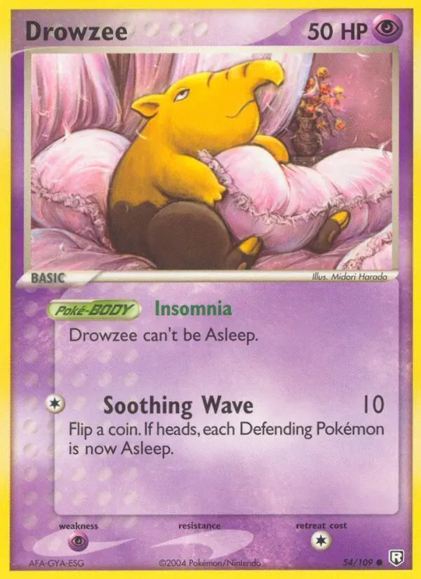 Drowzee 54/109 EX O Retorno da Equipe Rocket 