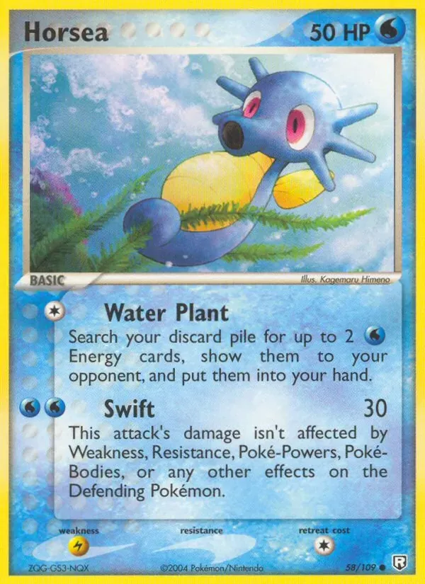 Horsea 58/109 EX O Retorno da Equipe Rocket