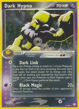 Dark Hypno 6 EX O Retorno da Equipe Rocket