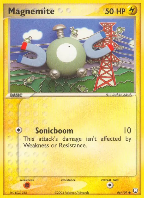 Magnemite 66/109 EX O Retorno da Equipe Rocket