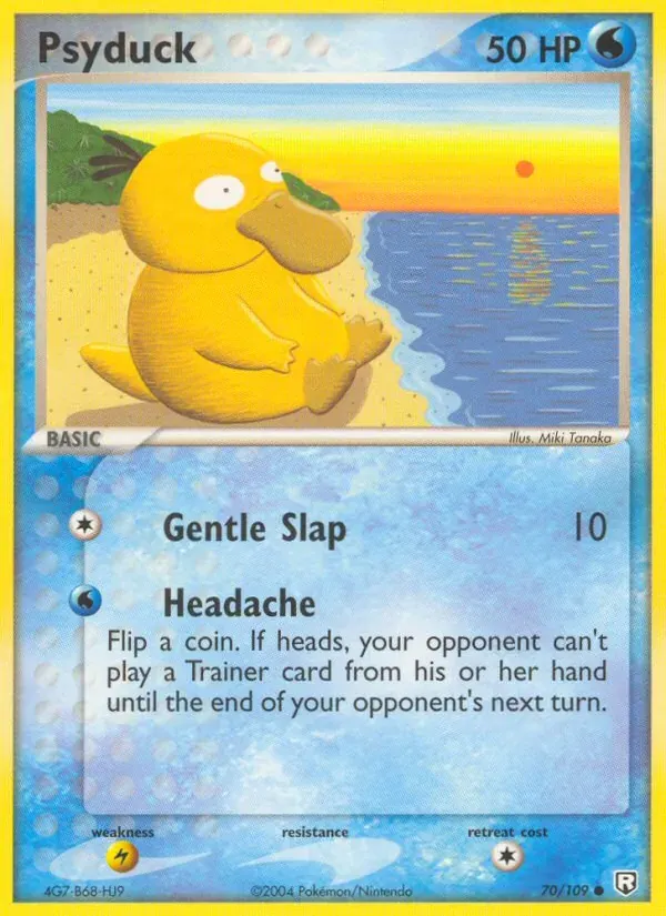 Psyduck 70/109 EX O Retorno da Equipe Rocket 
