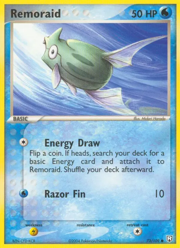 Remoraid 73/109 EX O Retorno da Equipe Rocket