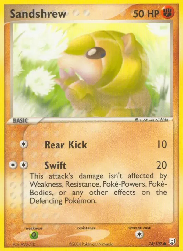Sandshrew 74/109 EX O Retorno da Equipe Rocket