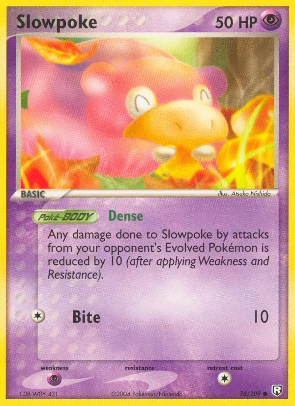Slowpoke 76/109 EX O Retorno da Equipe Rocket