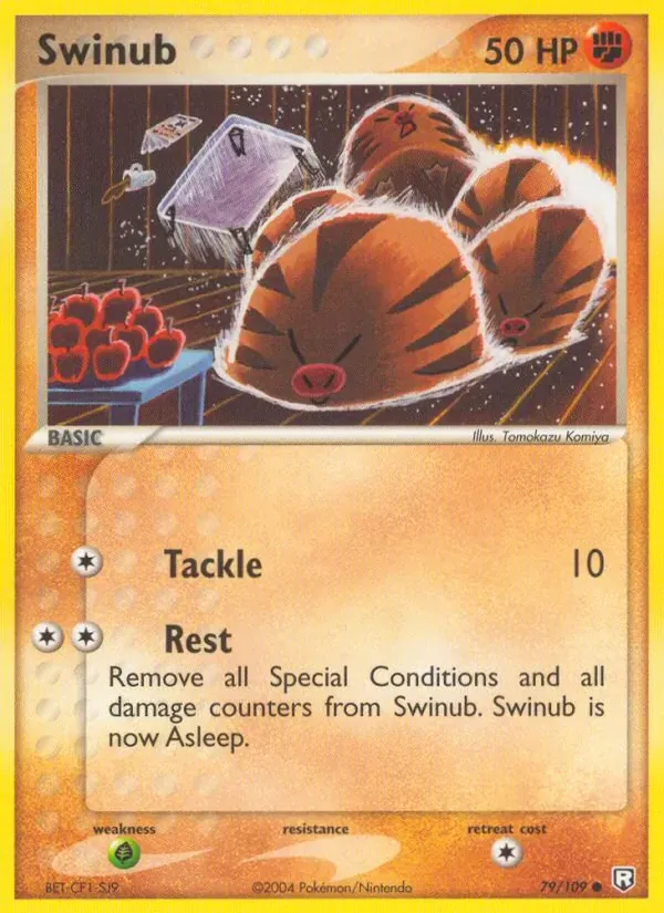 Swinub 79/109 EX O Retorno da Equipe Rocket 