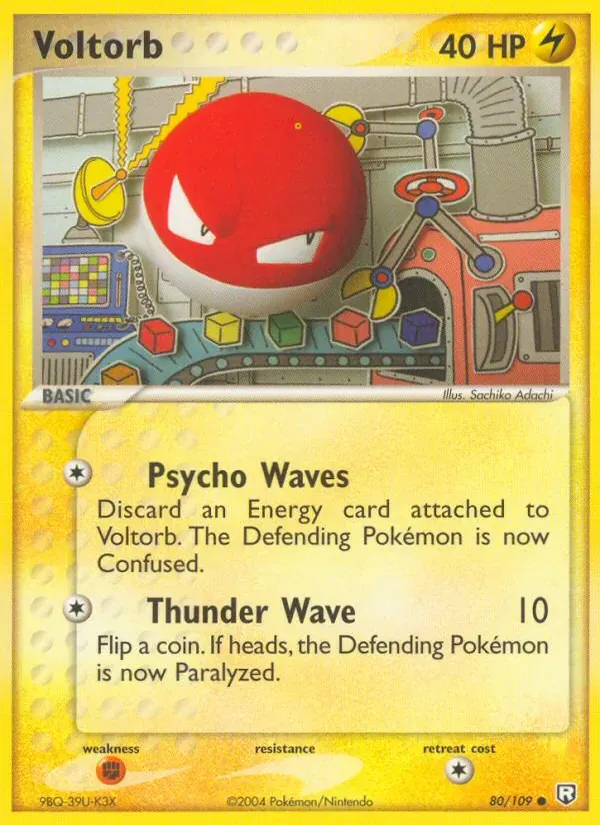 Voltorb 80/109 EX O Retorno da Equipe Rocket 