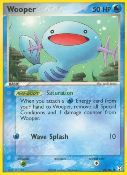 Wooper 81 EX O Retorno da Equipe Rocket 
