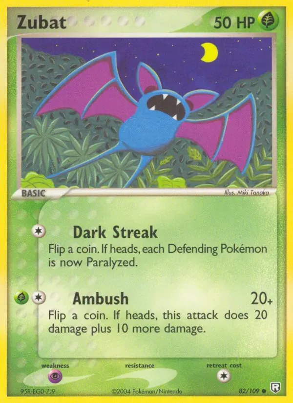 Zubat 82/109 EX O Retorno da Equipe Rocket 