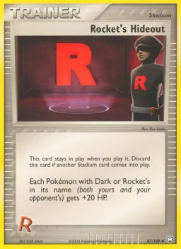 Rocket's Hideout 87 EX O Retorno da Equipe Rocket 