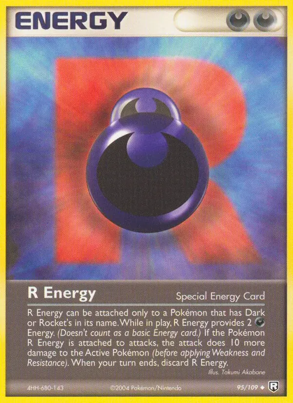 R Energy 95/109 EX O Retorno da Equipe Rocket