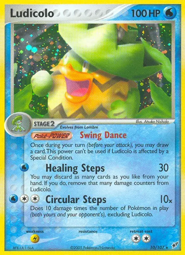 Ludicolo 10/107 EX Deoxys
