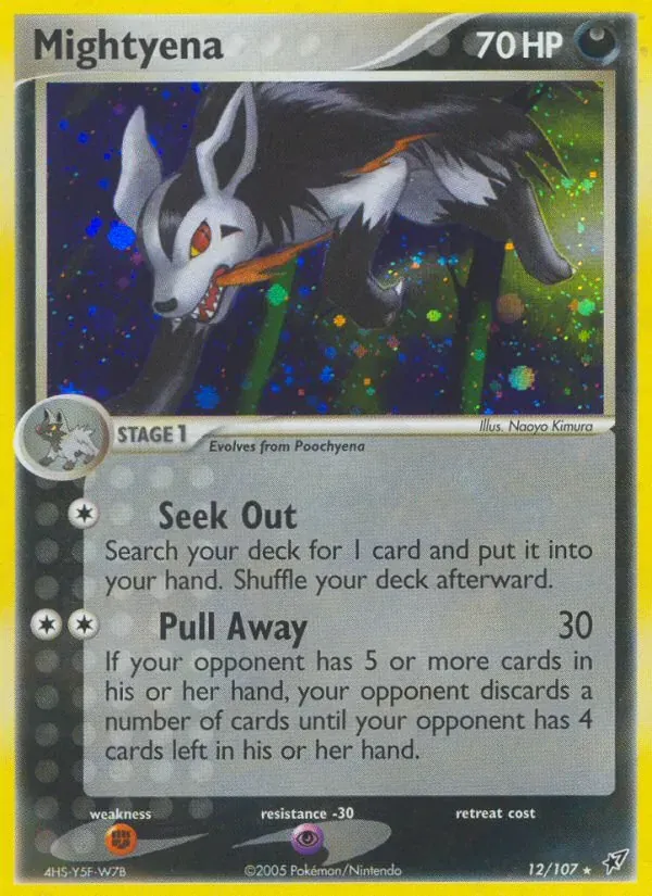 Mightyena 12/107 EX Deoxys