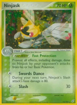 Ninjask 13 EX Deoxys