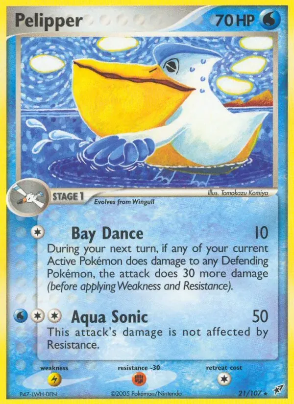 Pelipper 21/107 EX Deoxys