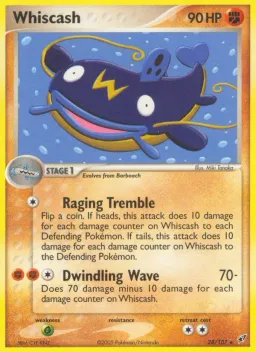 Whiscash 28 EX Deoxys