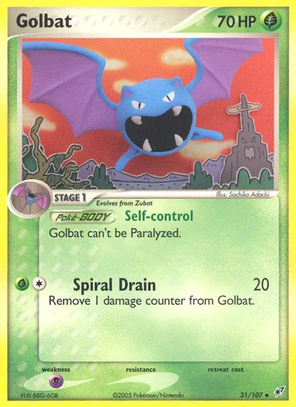 Golbat 31/107 EX Deoxys