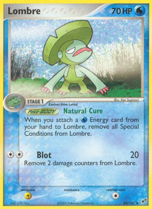 Lombre 34/107 EX Deoxys