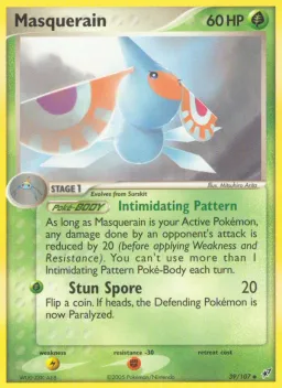 Masquerain 39 EX Deoxys
