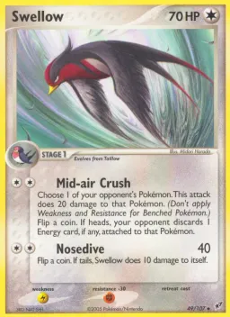Swellow 49 EX Deoxys
