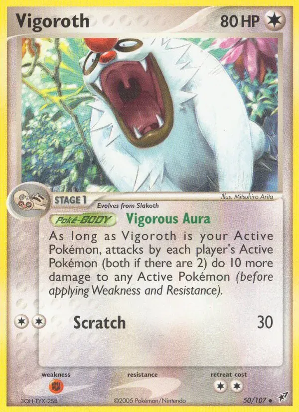 Vigoroth 50/107 EX Deoxys