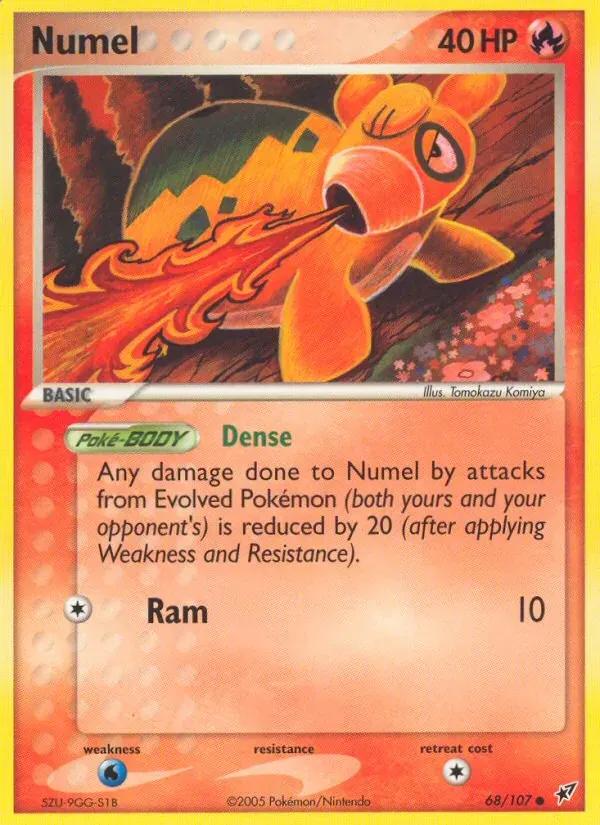 Numel 68/107 EX Deoxys