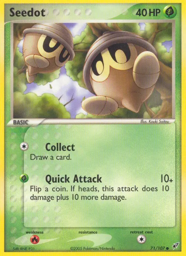 Seedot 71/107 EX Deoxys