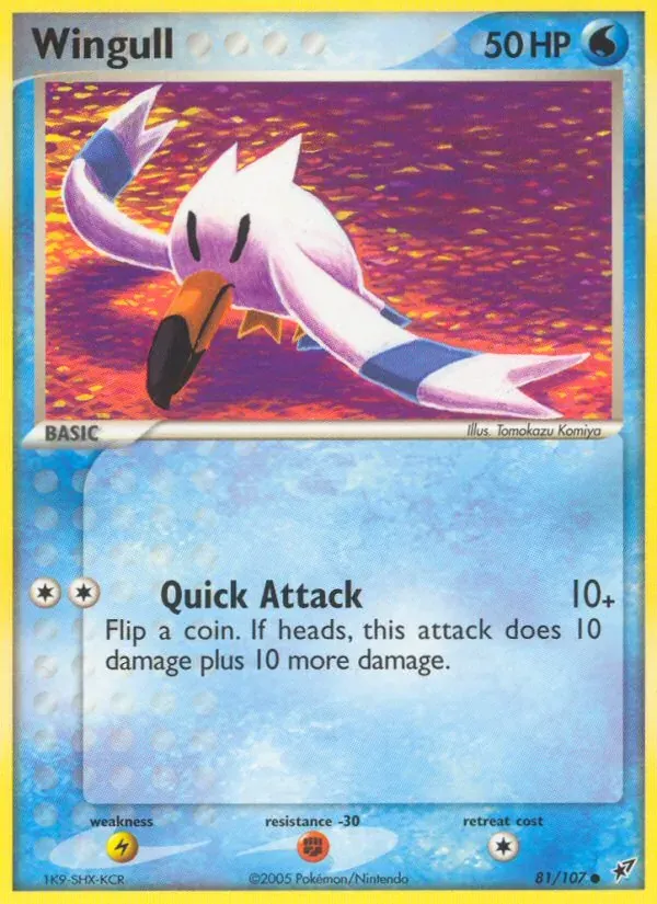 Wingull 81/107 EX Deoxys