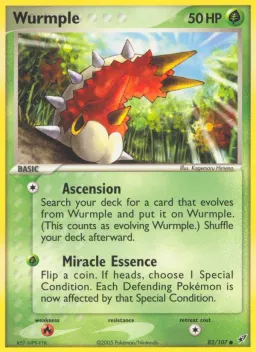 Wurmple 82 EX Deoxys