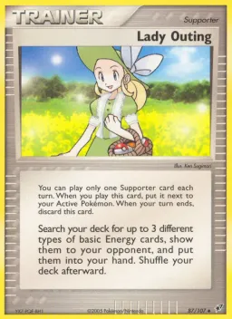 Lady Outing 87 EX Deoxys