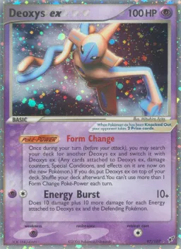 Deoxys ex 97 EX Deoxys
