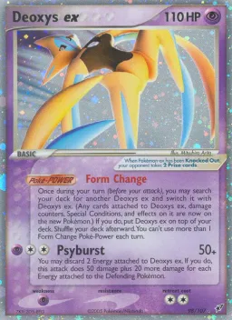 Deoxys ex 98 EX Deoxys
