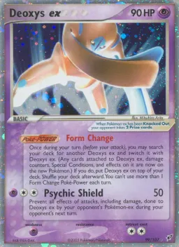 Deoxys ex 99 EX Deoxys