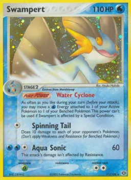 Swampert 11 EX Esmeralda