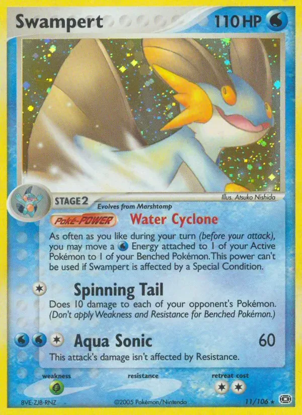 Swampert 11/106 EX Esmeralda