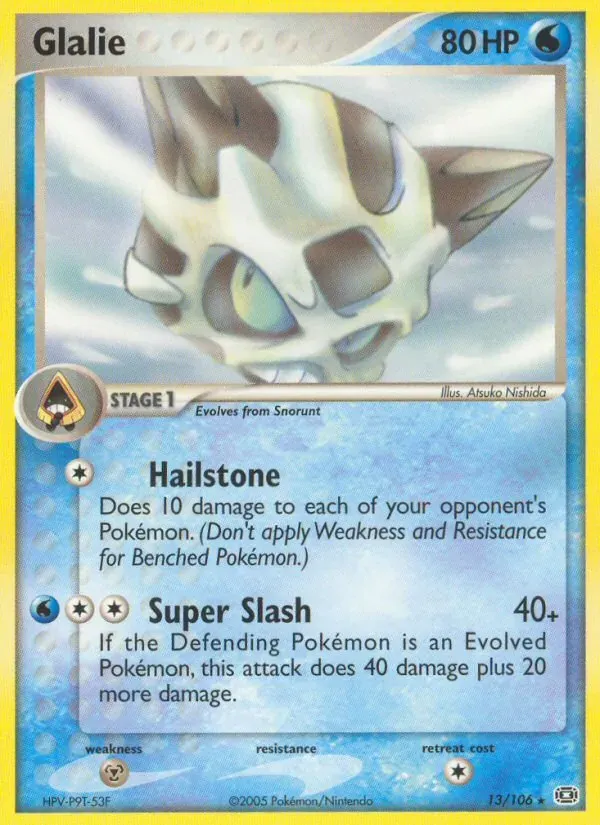 Glalie 13/106 EX Esmeralda