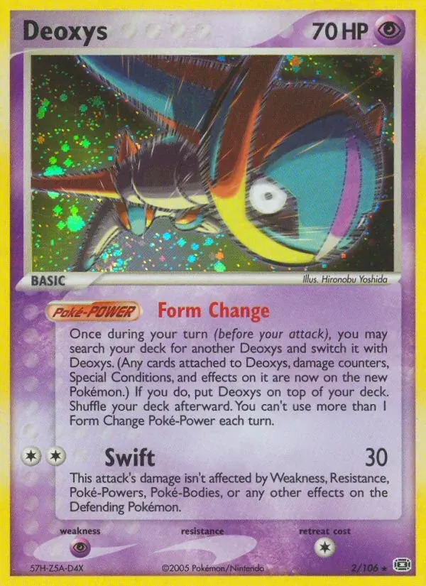Deoxys 2/106 EX Esmeralda