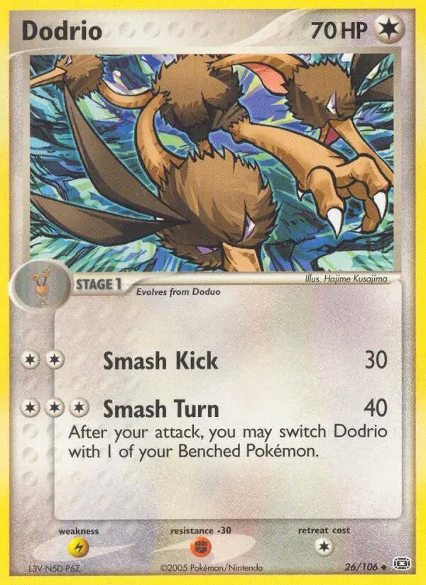 Dodrio 26/106 EX Esmeralda