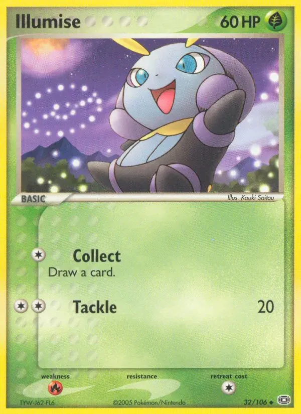 Illumise 32/106 EX Esmeralda