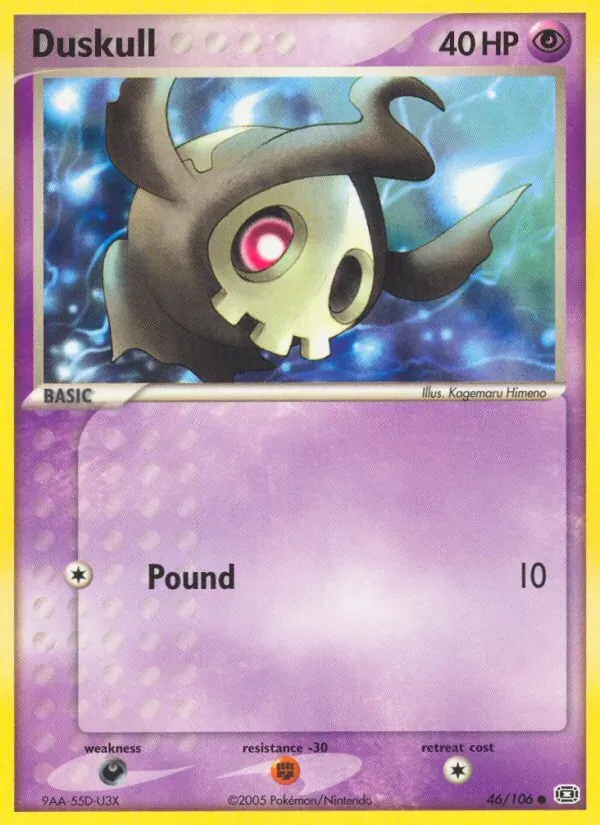 Duskull 46/106 EX Esmeralda