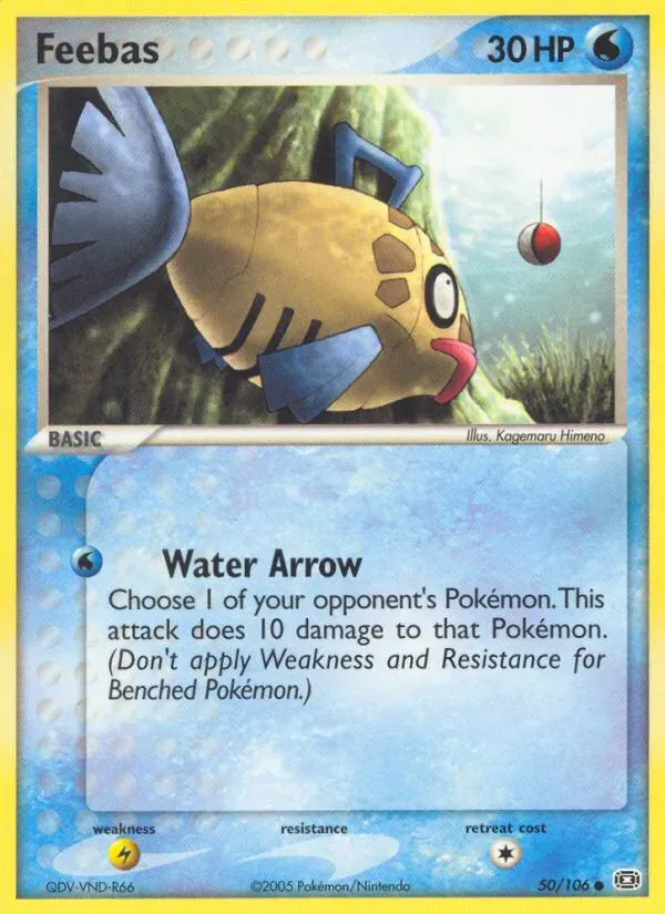Feebas 50/106 EX Esmeralda
