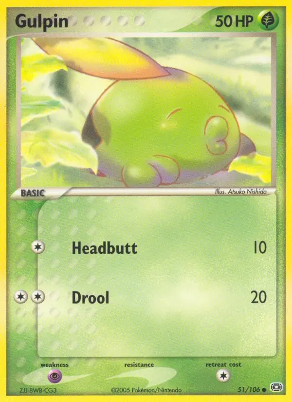 Gulpin 51/106 EX Esmeralda
