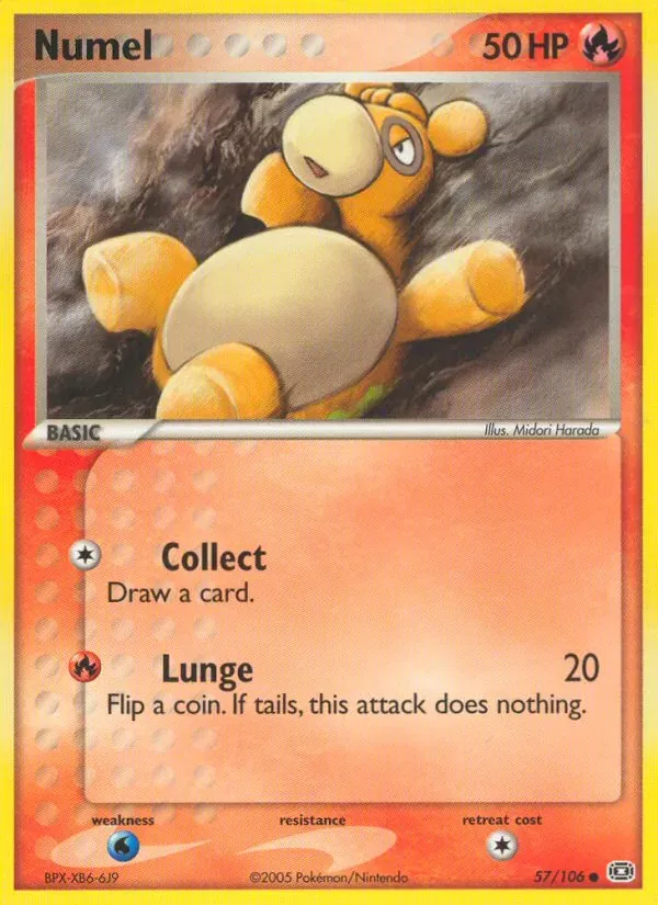 Numel 57/106 EX Esmeralda