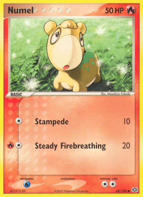 Numel 58/106 EX Esmeralda