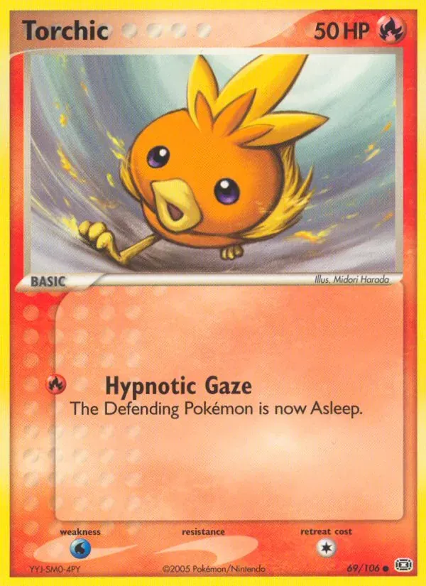 Torchic 69/106 EX Esmeralda